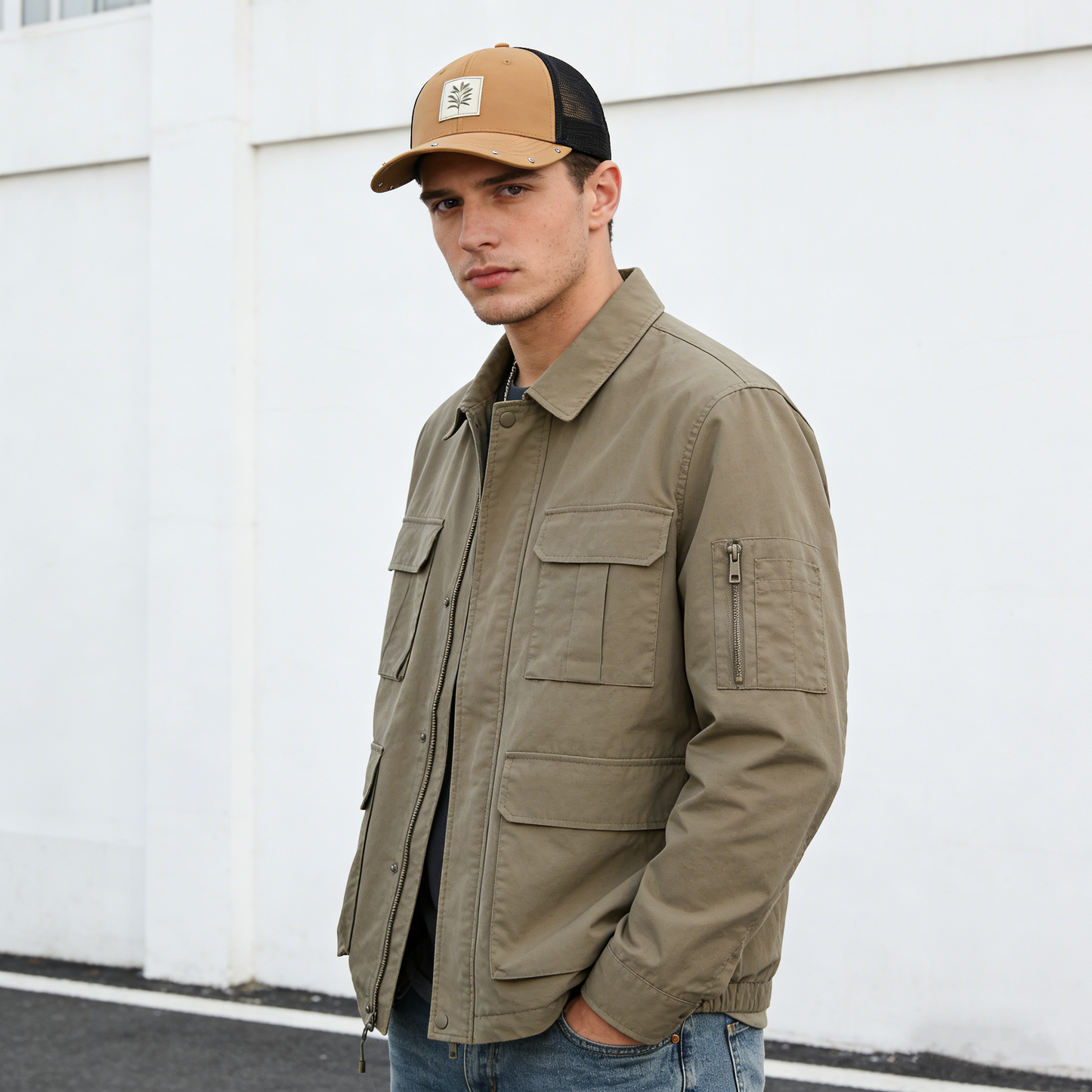 Maple Badge Trucker