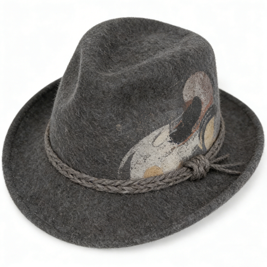 Grey Fishing Cap