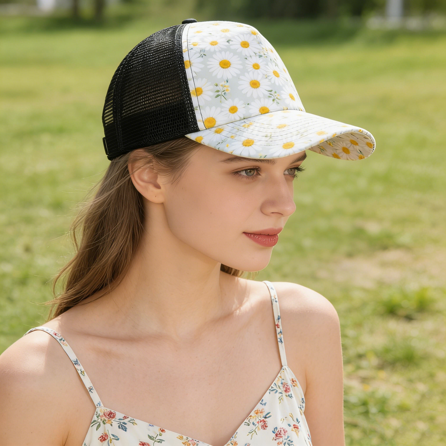 Daisy Trucker Hat